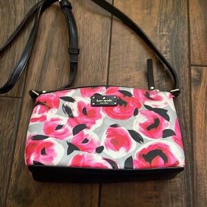 Kate Spade floral cross body